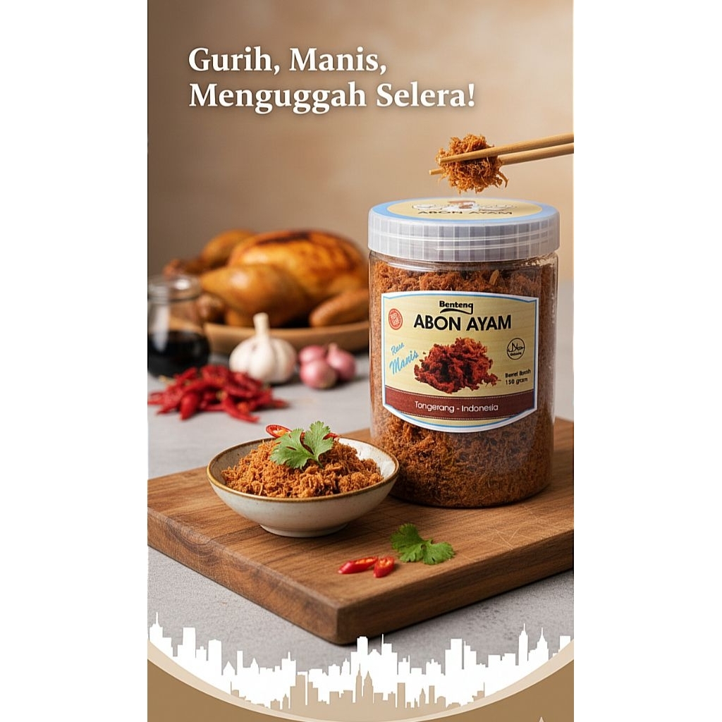 Abon Ayam Benteng Abon Ayam Asli Abon Ayam Manis Gurih