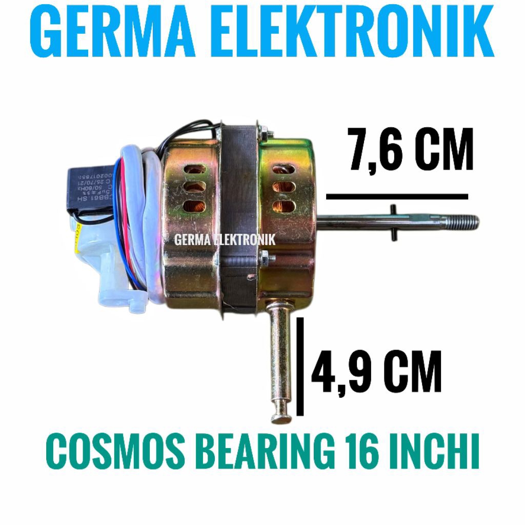 Spool spul kipas angin 16 inchi cosmos BEARING ALMANIUM