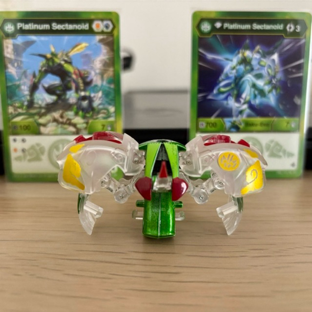 Bakugan Evolutions Diamond Sectanoid Platinum Series True Metal Rare