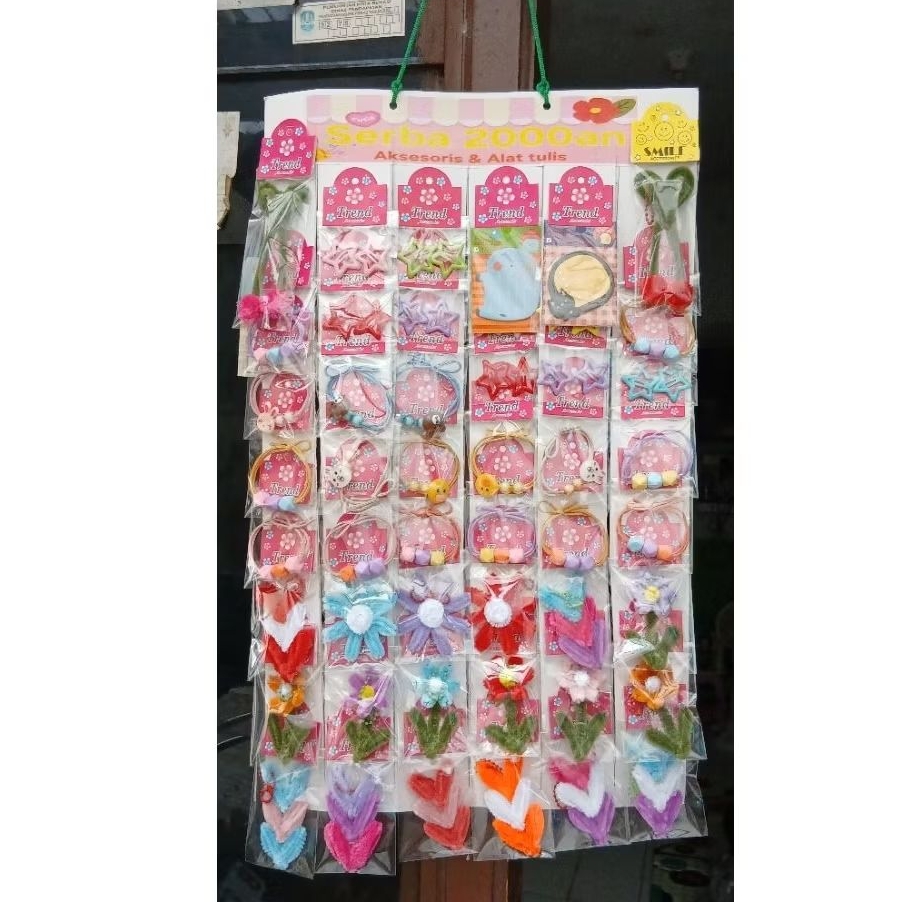 Termurah paket usaha rencengan aksesoris serba 2000an