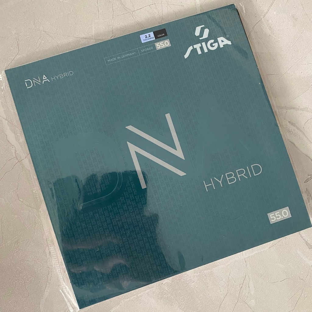 Karet Stiga DNA Hybrid 55 - Hitam