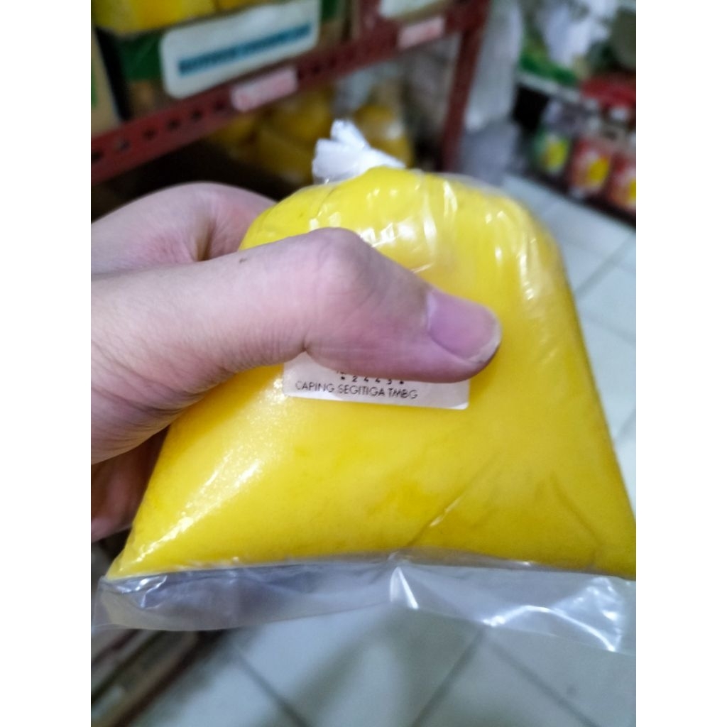 caping segitiga timbang 250 gram