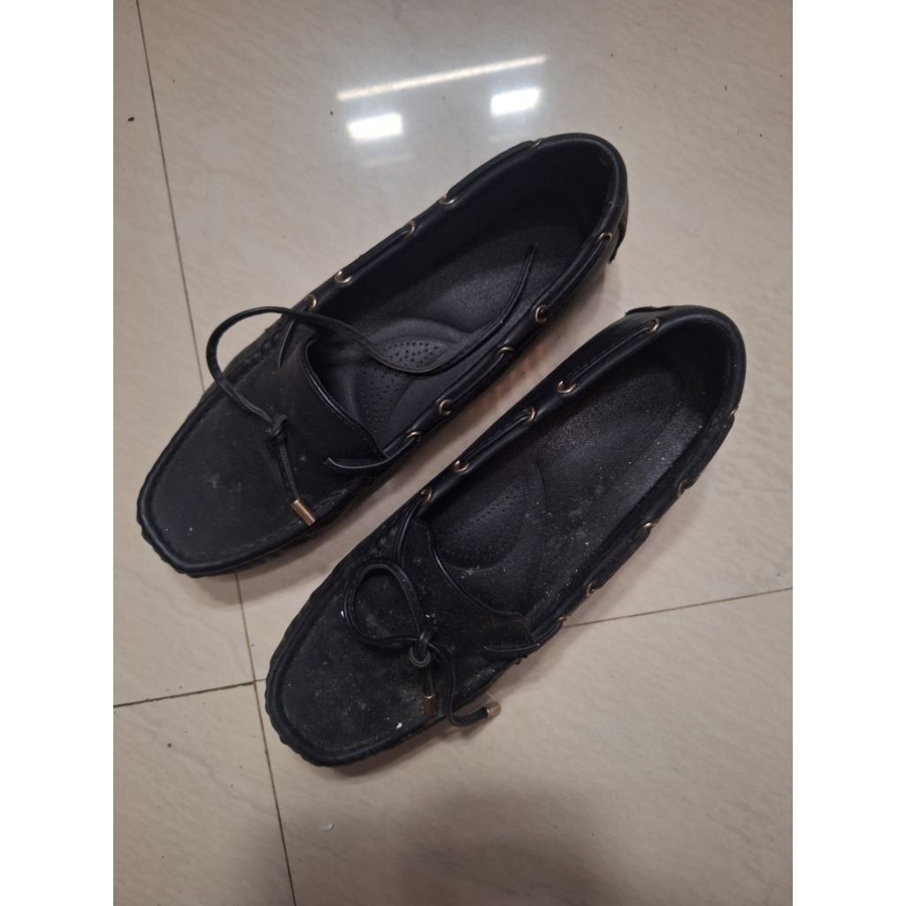 [Preloved beyya] Bozka Sepatu Wanita Moccasin Loafer KMH91 Arch Support Shoes