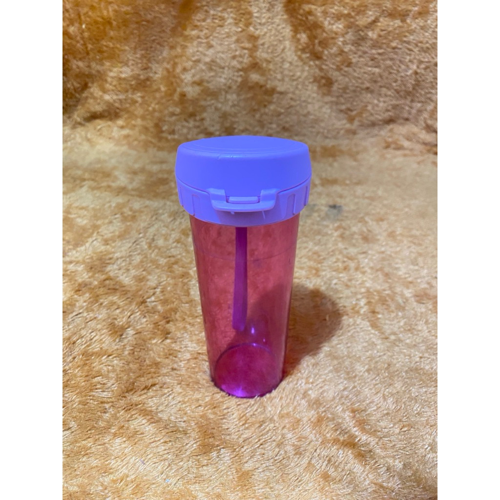 PL Botol Minum Flask Tupperware Ungu isi 500ml