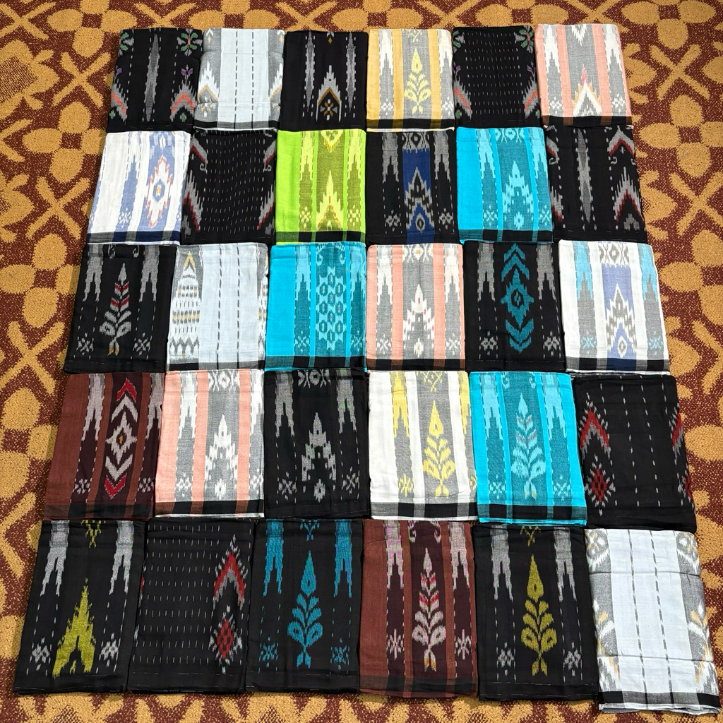 SARUNG GOYOR TENUN MOTIF SUTRA ATBM MERK ZABDAN SUPER , JAHITAN TENGAH ,BUKAN PRINTING