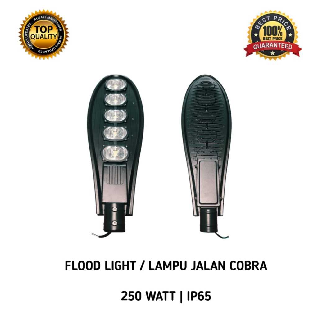 LAMPU JALAN PJU COBRA LED 250W Watt LAMPU OUTDOOR  Lampu Jalan Cobra 250W Streetlight Lampu Jalan Ou