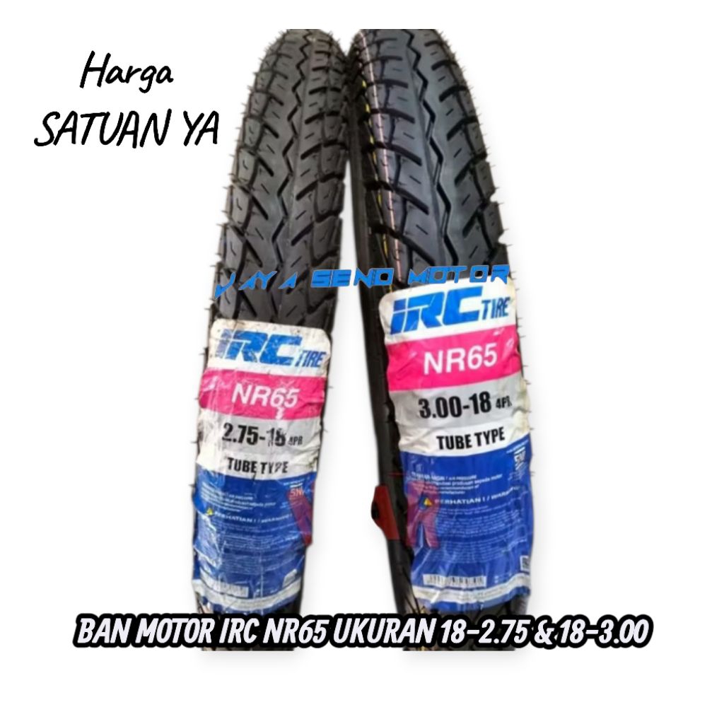 Ban irc 275-18 Ban 300-18 Ban irc nr65 & nr25 ban ring 18 ban rx king thunder ninja scorpio megapro