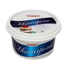 Yummy Mascarpone Cheese 250gr / Yummy Keju Mascarpone
