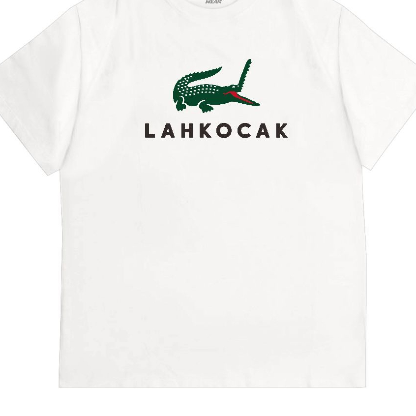 Tshirt Lah Kocak | Kaos Plesetan Brand Lucu | Baju Parodi Lahkocak