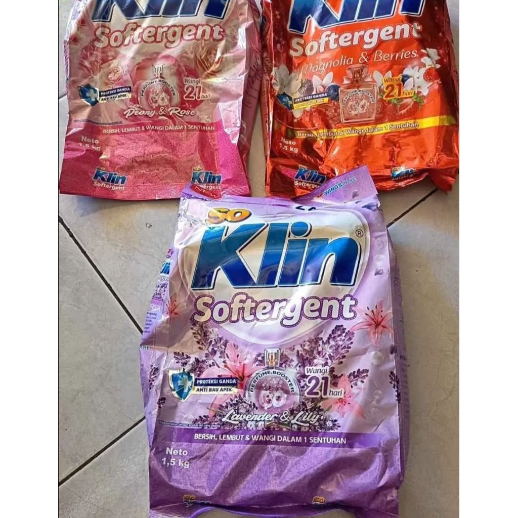 soklin detergent 1.5kg