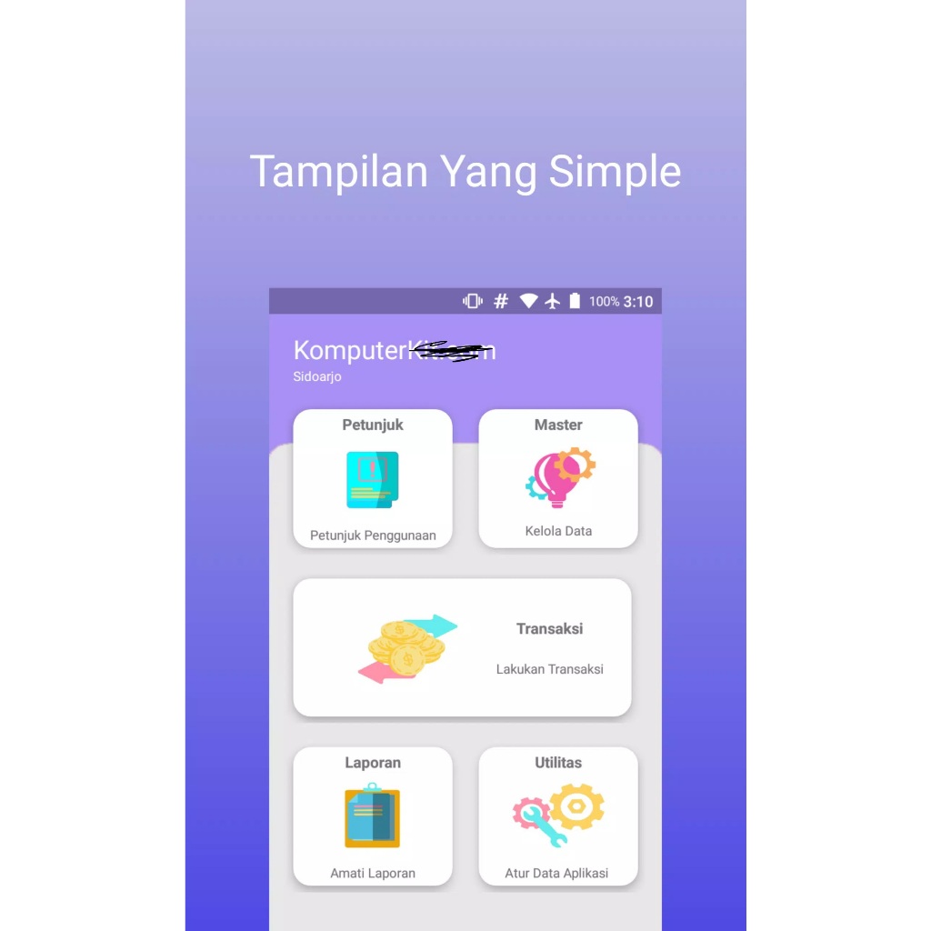 Aplikasi Kasir Salon Super Mudah berbasis ANDROID