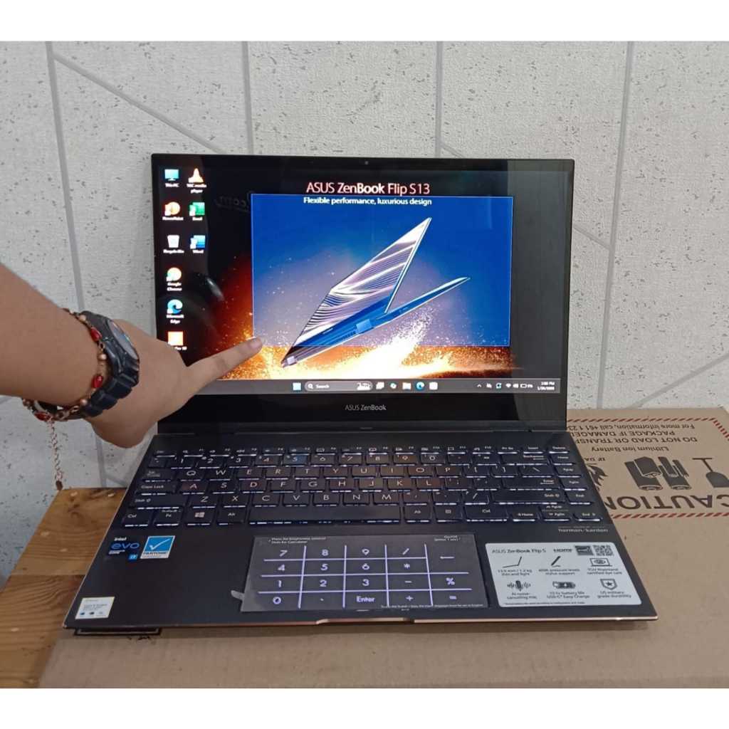 Asus ZenBook Flip S, UX317E, Core i7-1165G7,16/512Gb, TC, #Flip, Gold