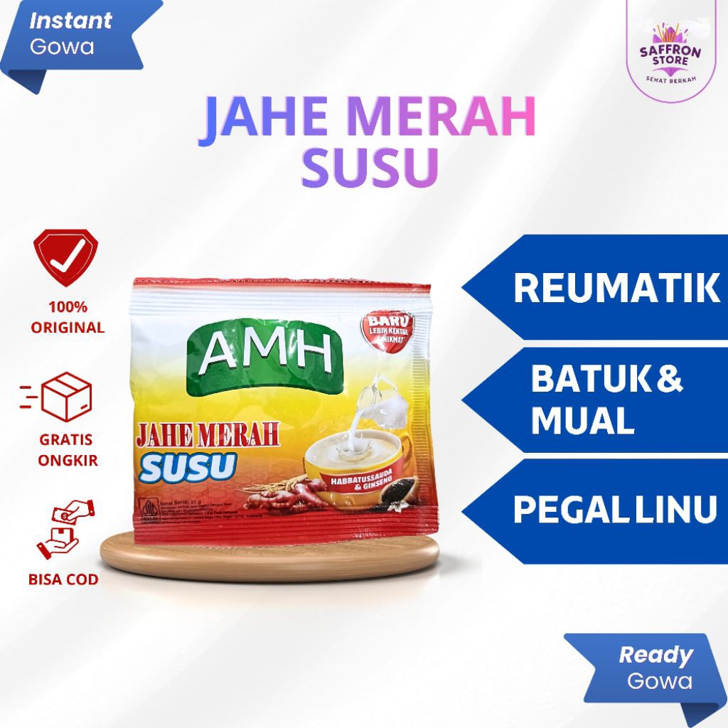 Jahe Merah AMH Susu Renceng