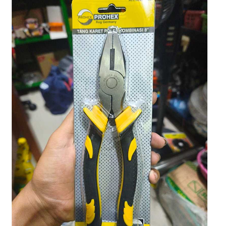 PROHEX Tang Kombinasi Serbaguna 8" Inch Original Product Reg Germany