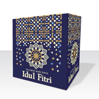Kardus Kotak Lebaran Ukuran 30x20x33 Cm Packaging Dus Kotak Hampers Idul Fitri Hadiah Ramadhan Kado