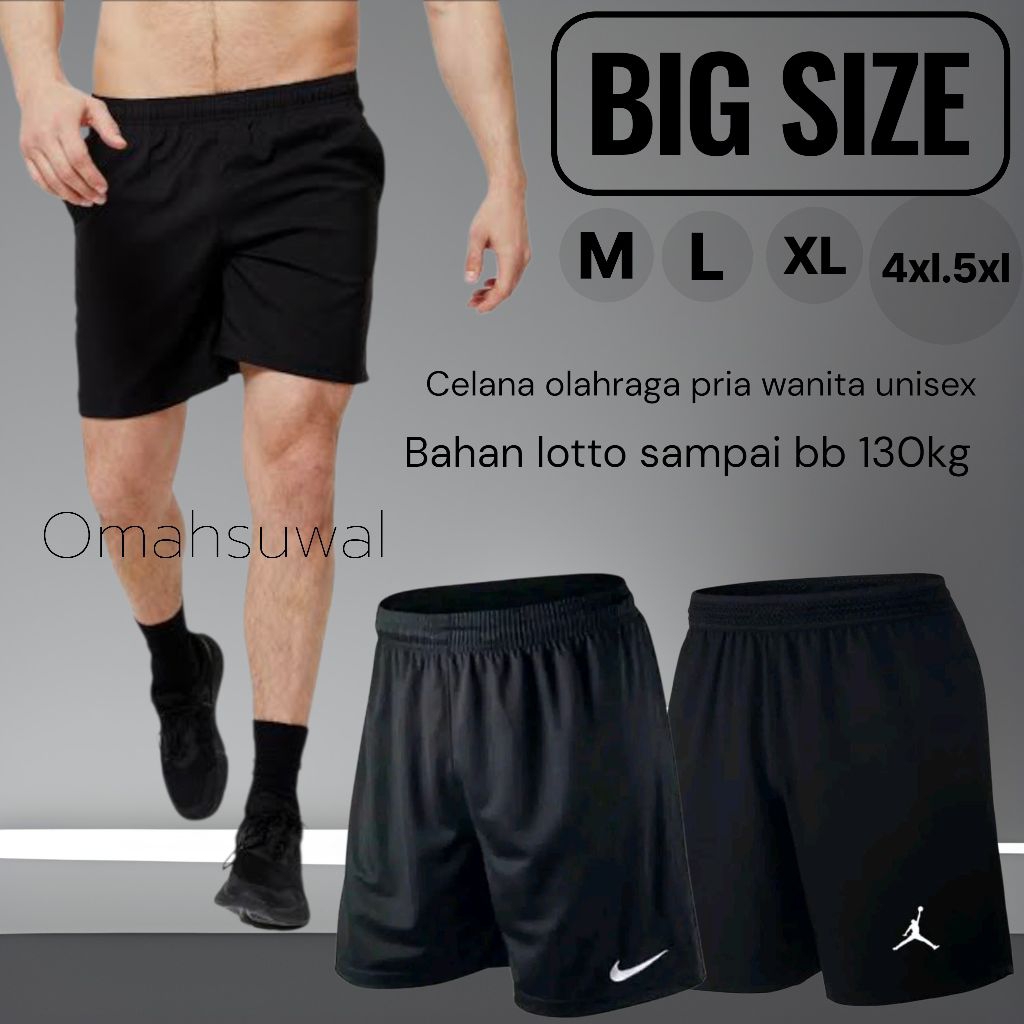 kolor pendek olahraga pria super jumbo celana pendek kolor jumbo pria celana pendek bigsize olahraga