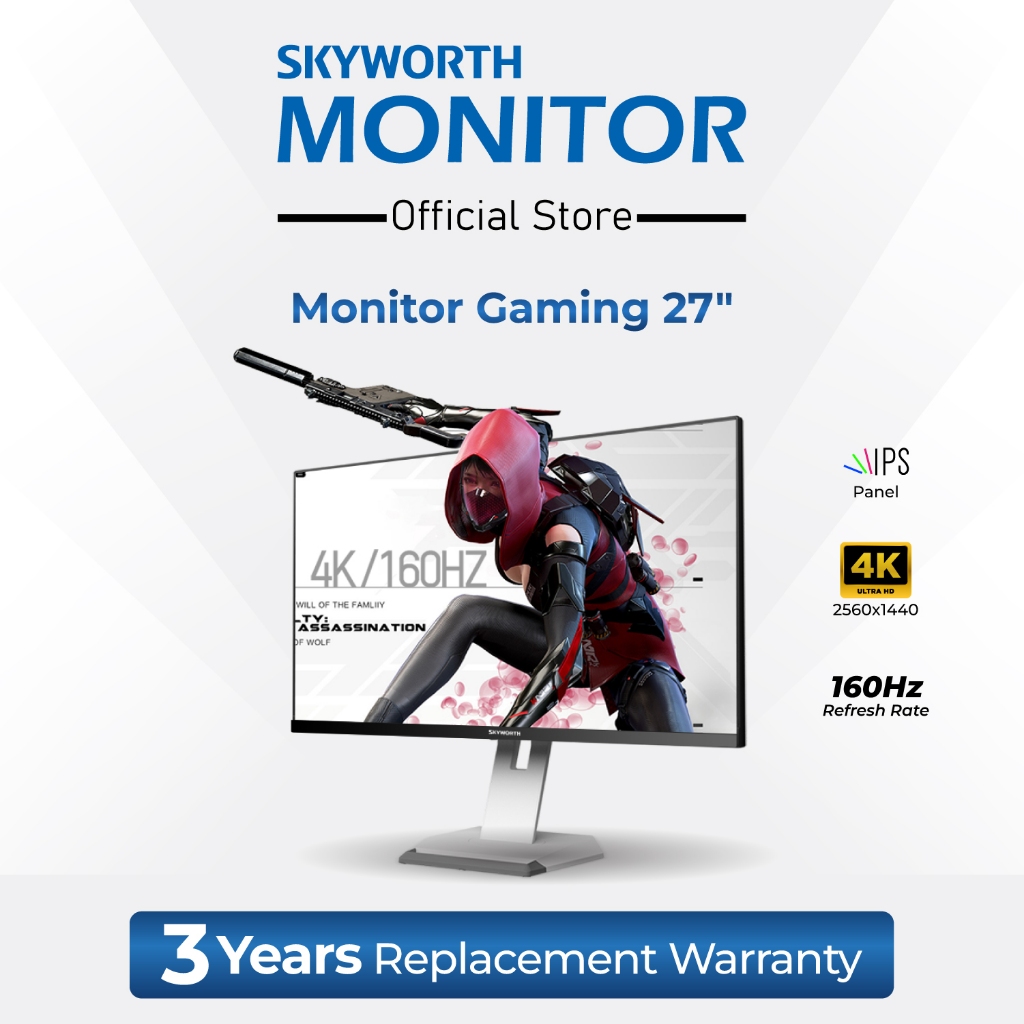 SKYWORTH MONITOR 27 INCH 4K 160HZ