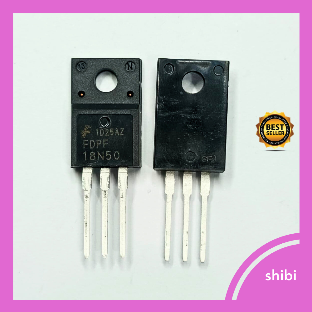 FDPF18N50 PENGGANTI FQPF18N50 18N50 MOSFET 18A 500V DIP TO-220 GARANSI