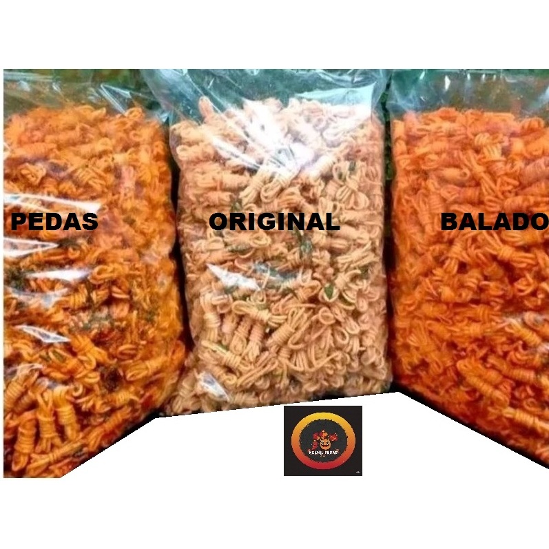 MIE GULUNG/MILUNG/MIELUNG SEMUA RASA PEDAS ORIGINAL BALADO