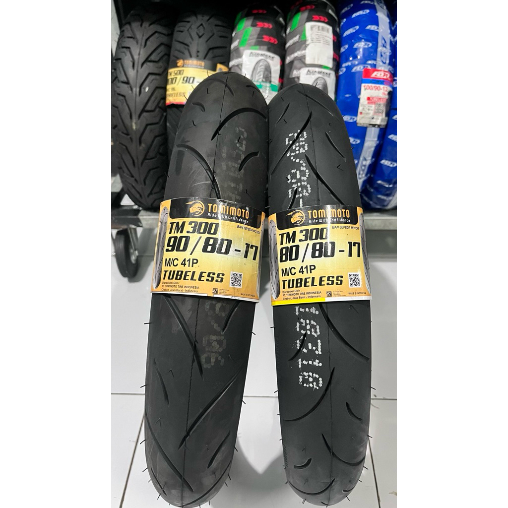 BAN TOMIMOTO TM300 RING 17 & 14 MODEL DONAT SOFT COMPOUND