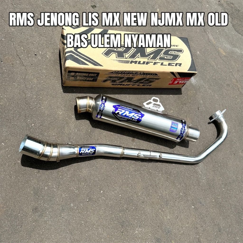 Knalpot RMS JENONG Lis jupiter Mx New Njmx Mx old bas nyaman