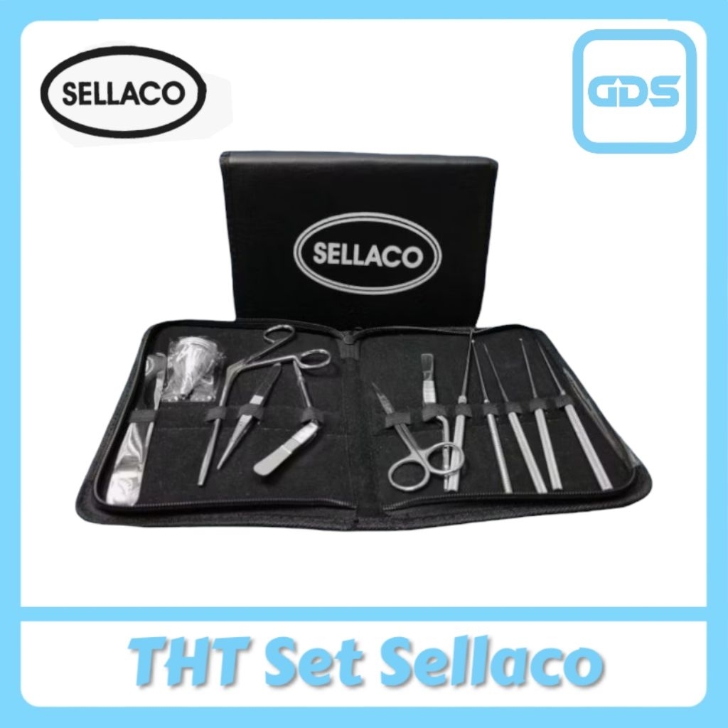 THT Set SELLACO   Perlengkapan  Alat THT   THT SET  THT Sellaco