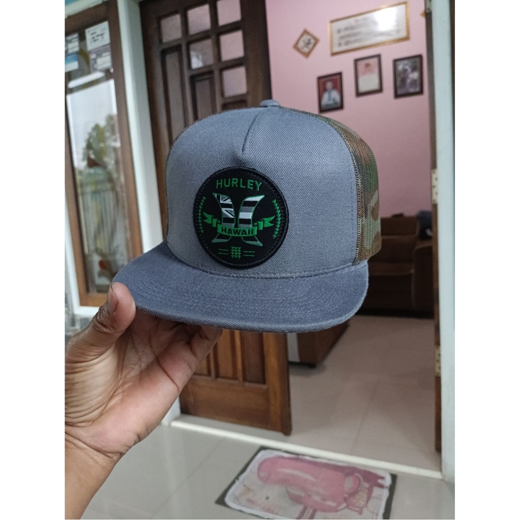 Topi Hurley Trucker Camo