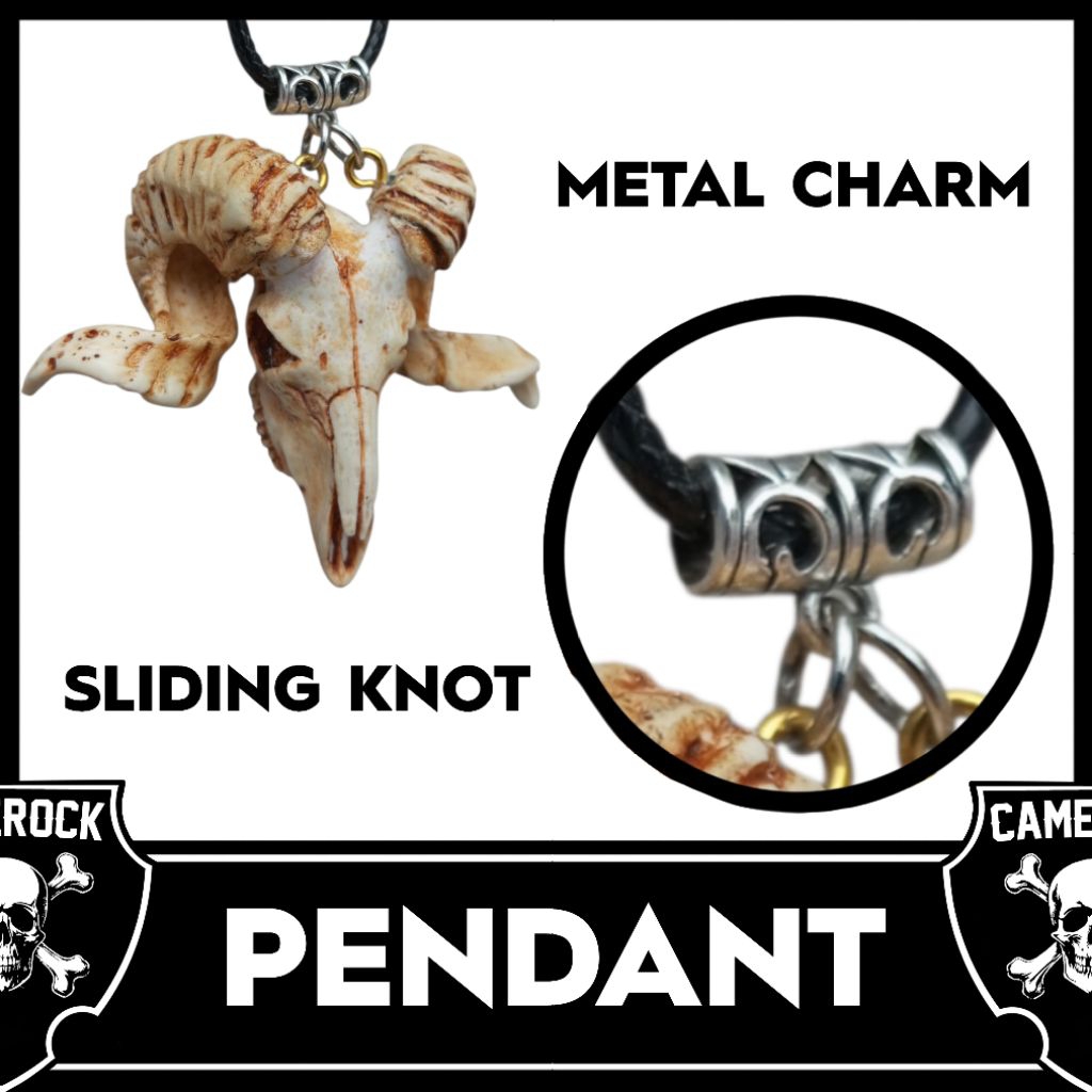 Kalung Pendant Domba / tengkorak domba / miniatur domba / kepala domba