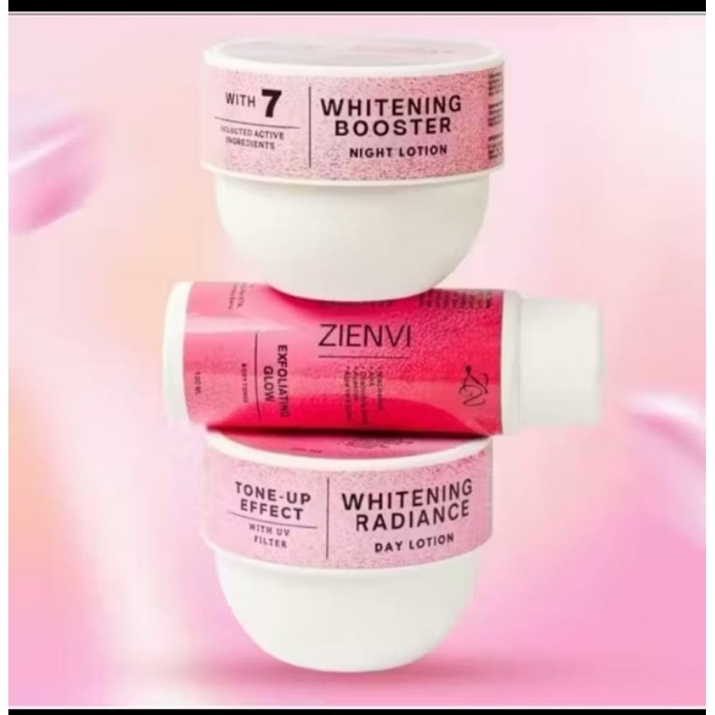 Hb ZIENVI beauty Glow Whitening Booster exfoliating glow