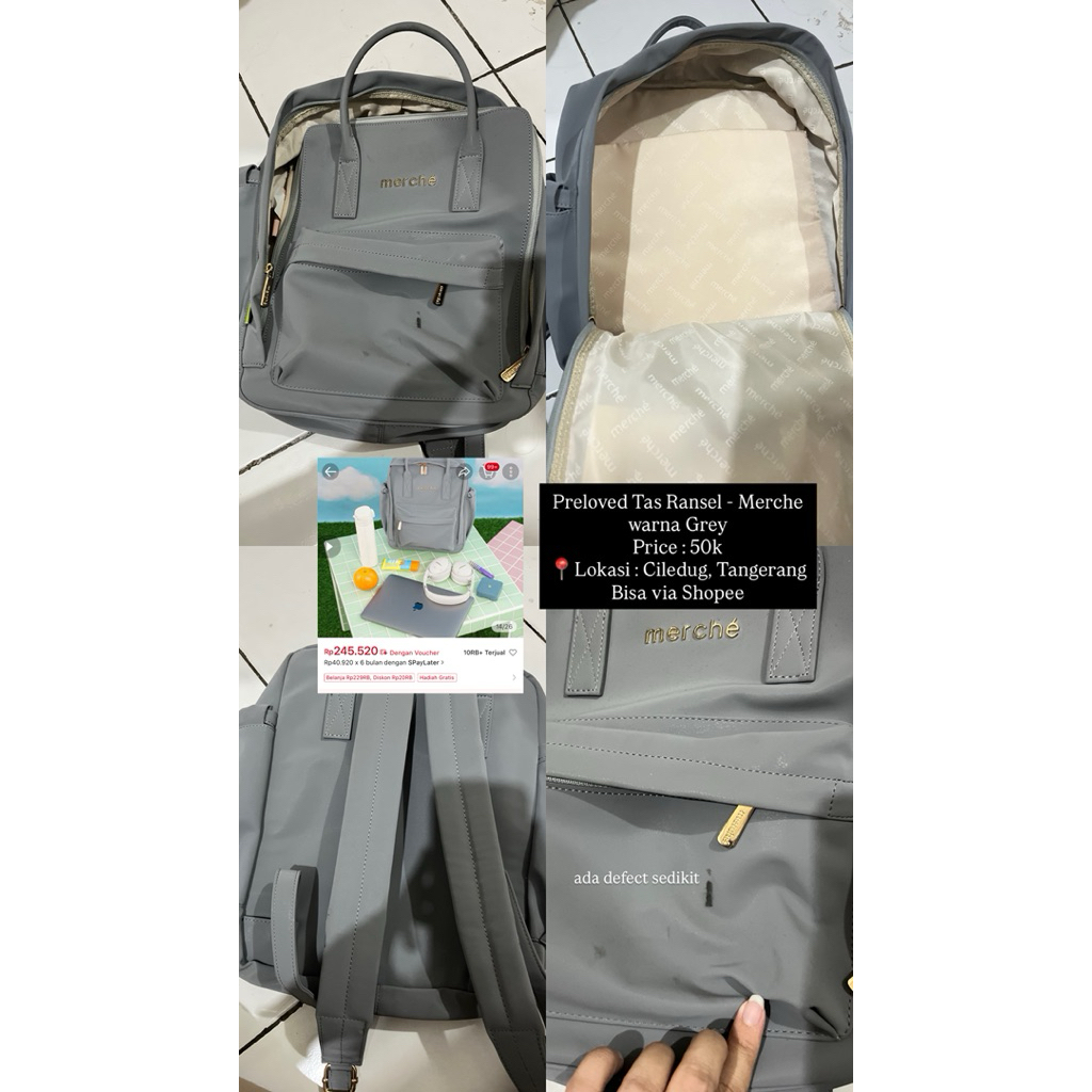 Preloved backpack Merche