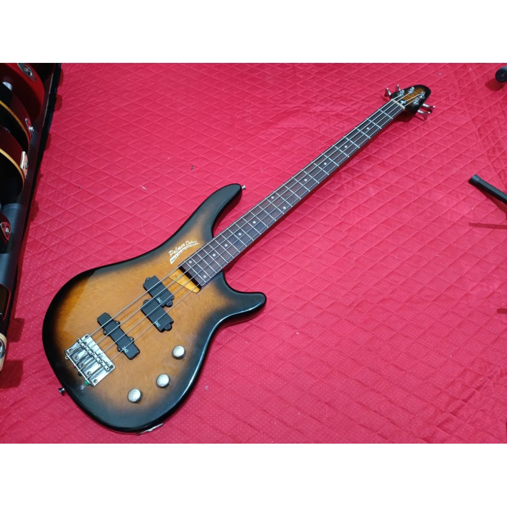 Gitar Bass senar 4 seken Second Palmer deluxe eclipse 4 series Korea Original langka