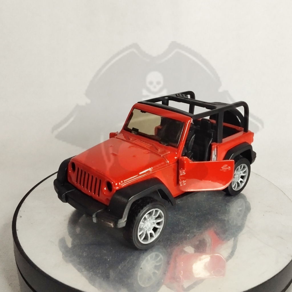 DIECAST NO BRAND JEEP WRANGLER RUBICON, DIECAST JEEP WRANGLER RUBICON
