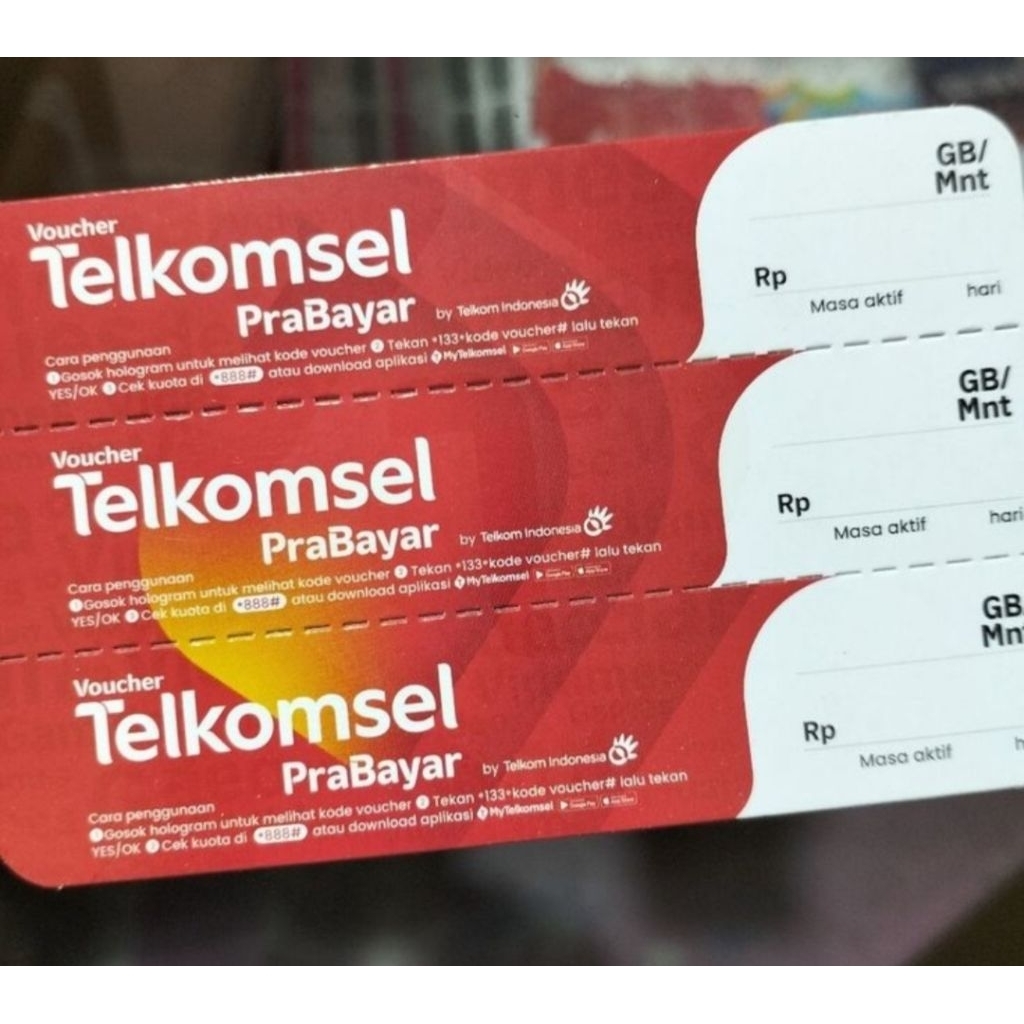 Voucher telkomsel 5gb 7h