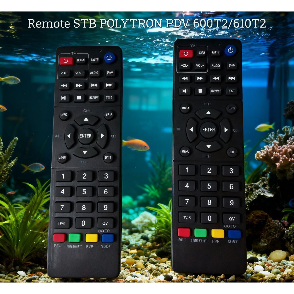 Remote Set Top Box Polytron pdv600t2/610t2/700t2