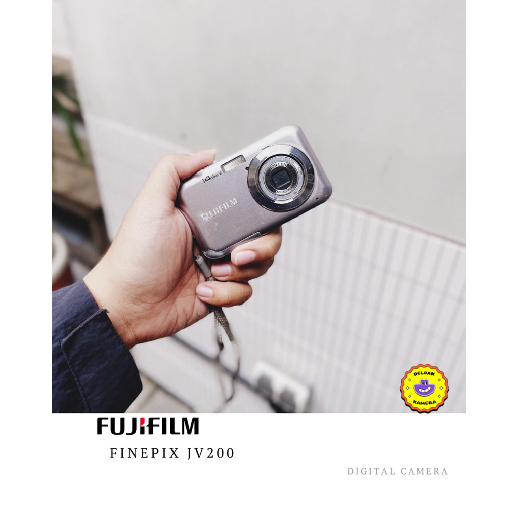 Fujifilm Finepix JV200 Digicam Kamera digital