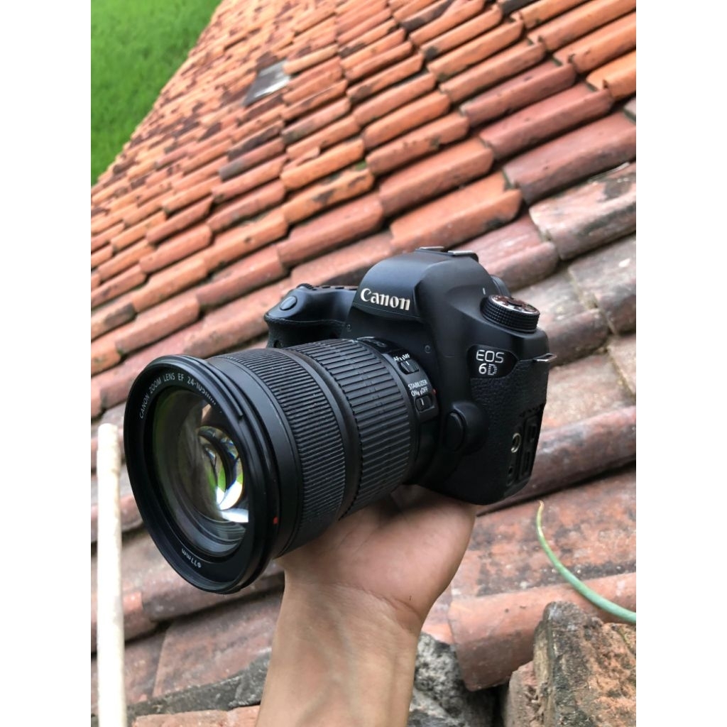 canon 6d lensa 24-105 stm