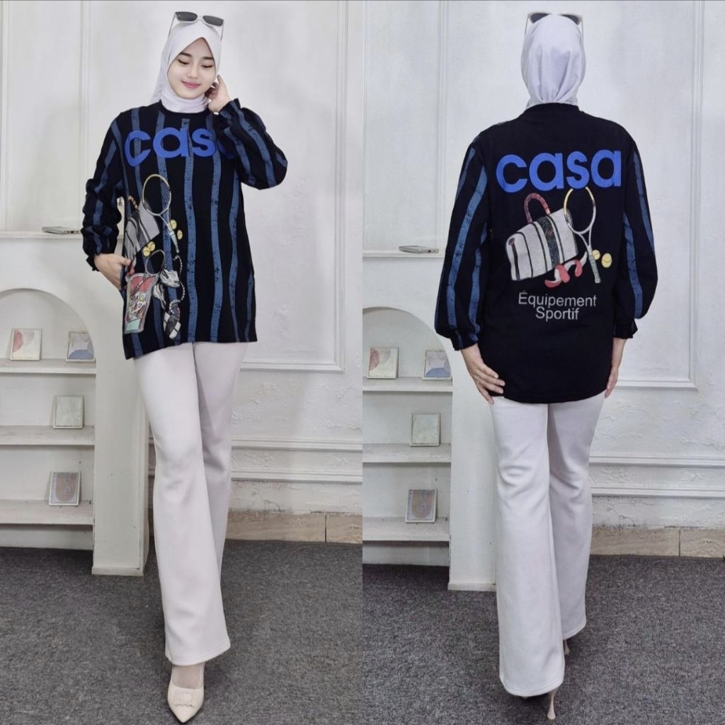 BLOUSE WANITA KOREAN IMPORT HIJAB - BLOUSE KEKINIAN