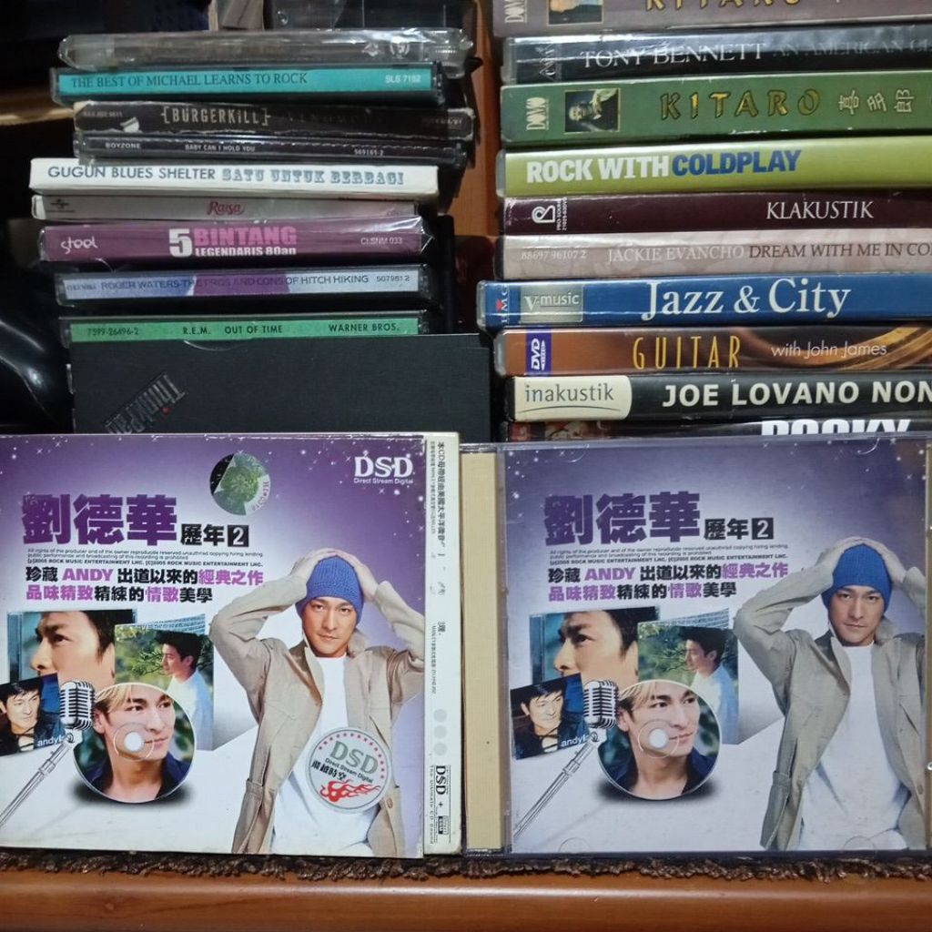 cd Mandarin Andy lau gold disc