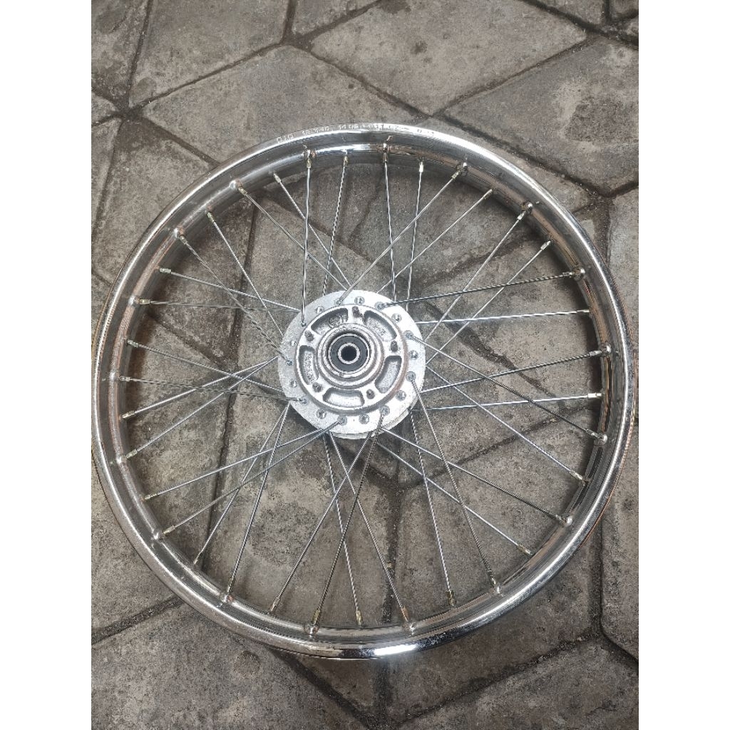 velg depan Mega pro gl Primus ring 18 original