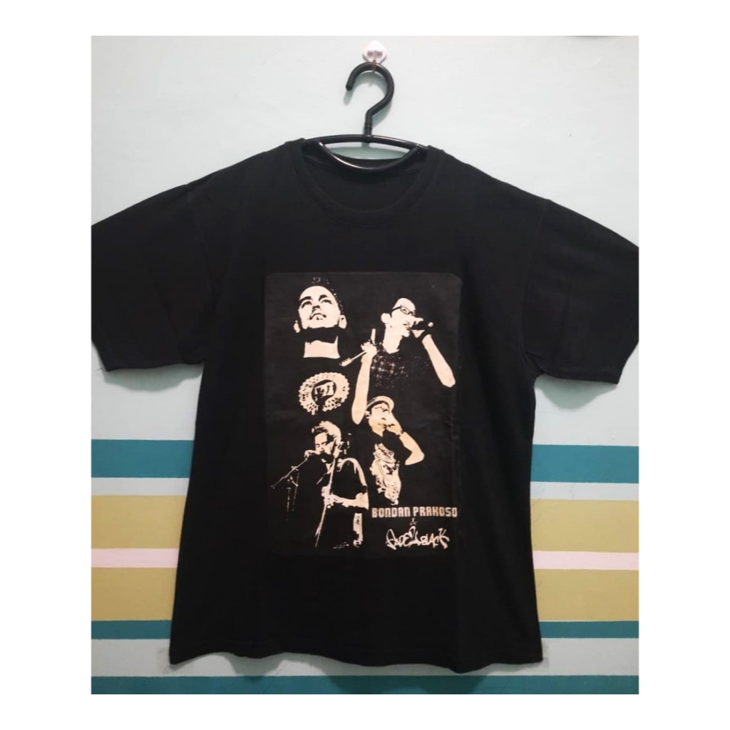 Preloved UnOfficial T-shirt Bondan prakoso & Fade 2 Black