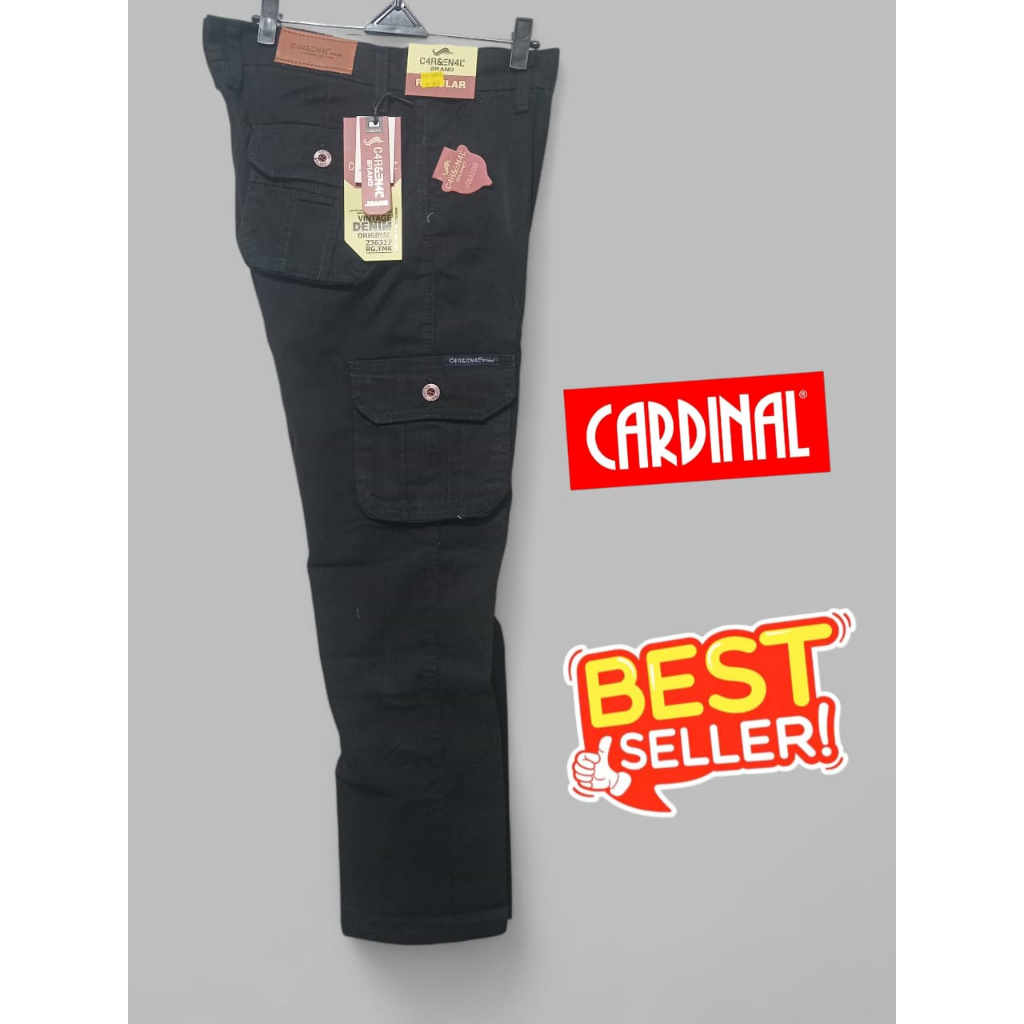 Celana Panjang Cargo Pria # celana Cargo  cardinal pria