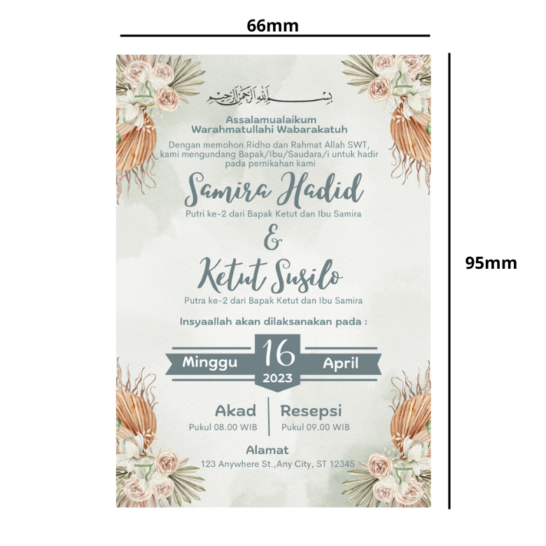 Undangan kopi sabun masako nutrisi permen pernikahan/ undangan pernikahan mini/ undangan simpel hema