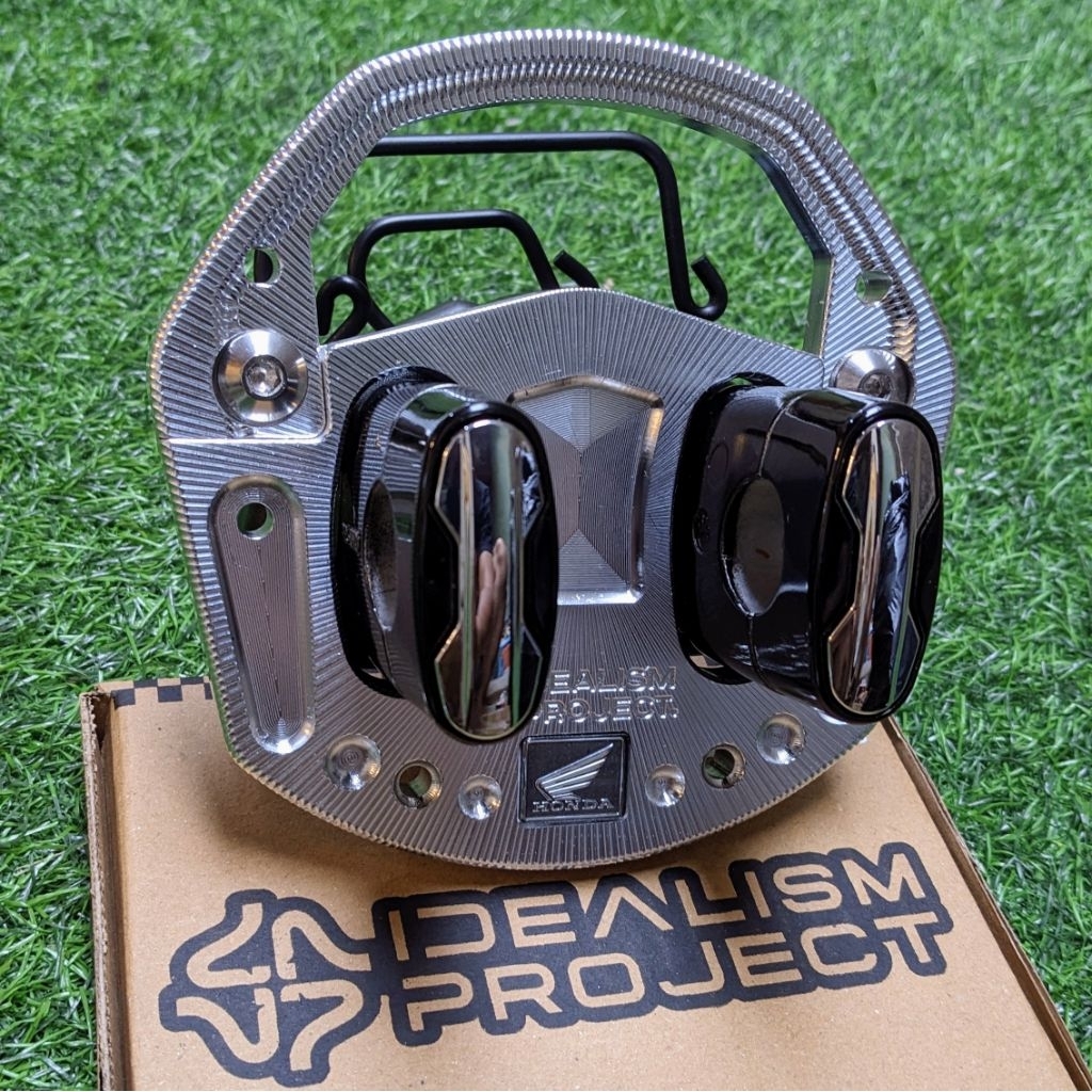 Dudukan Stang PCX 160 & PCX 150 Cover Stang PCX, Cover PCX CNC IDEALISM PROJECT, Post Comp PCX 160, 