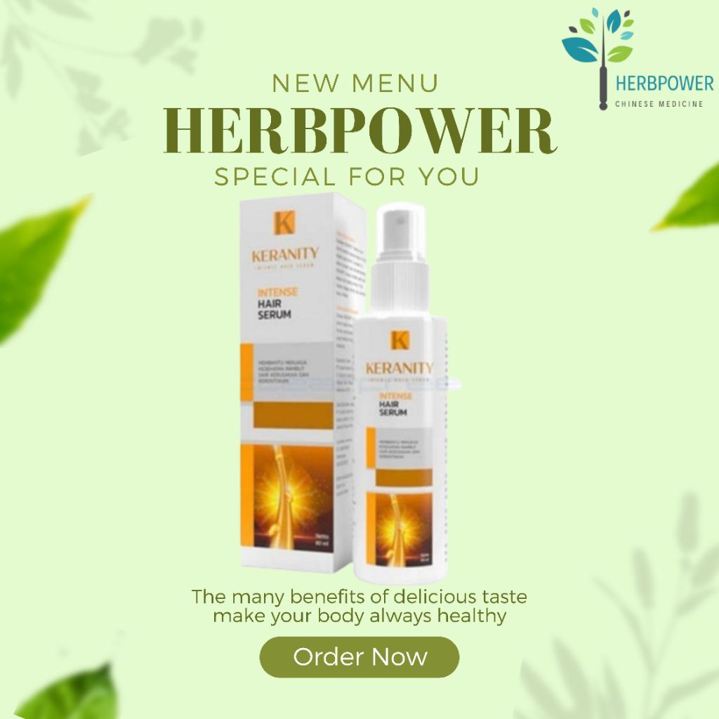 Keranity Hair Serum Penumbuh Serta Penyubur Rambut Atasi Masalah Kebotakan