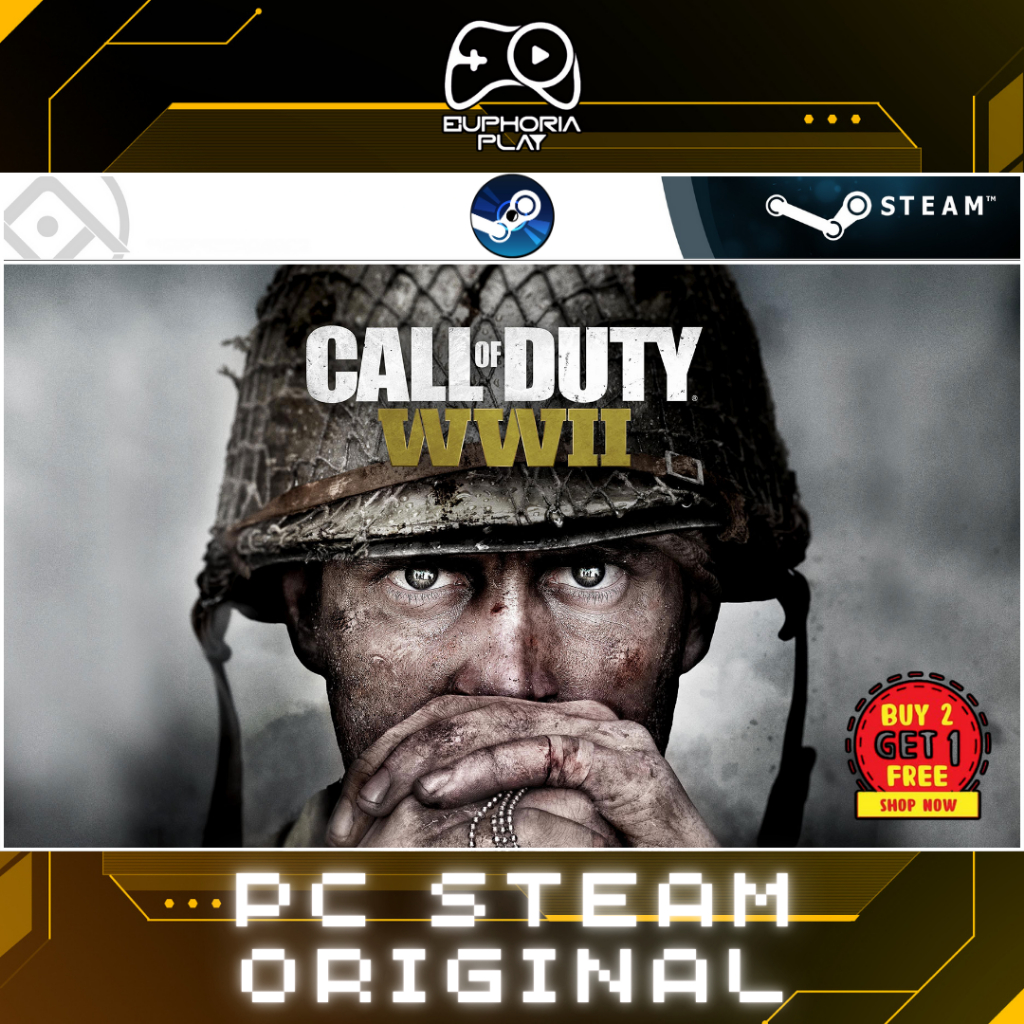 Call of Duty World War II – Game PC Steam (Original) | Full Update DLC | Akun Steam Pribadi