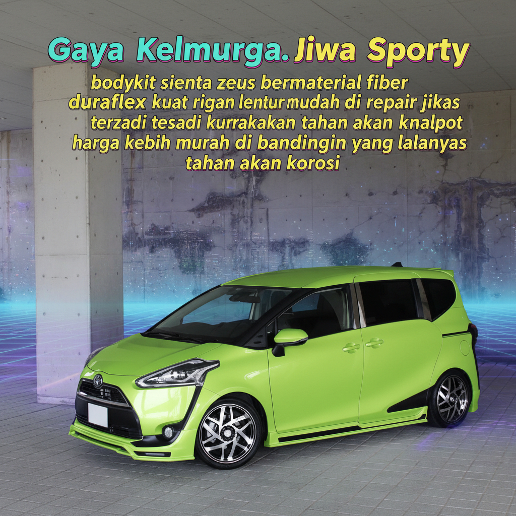 BODYKIT sienta ZEUS body kit toyota sienta