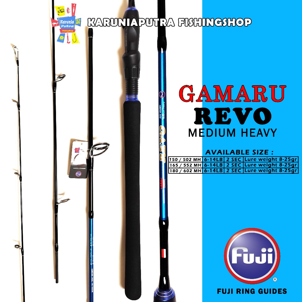 Joran Gamaru Revo Medium light 6-14lb Fuji Ring Guides