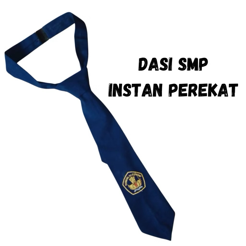 dasi smp bordir tutwuri handayani/dasi smp/dasi smp cewe/dasi smp cowo/dasi smp perekat