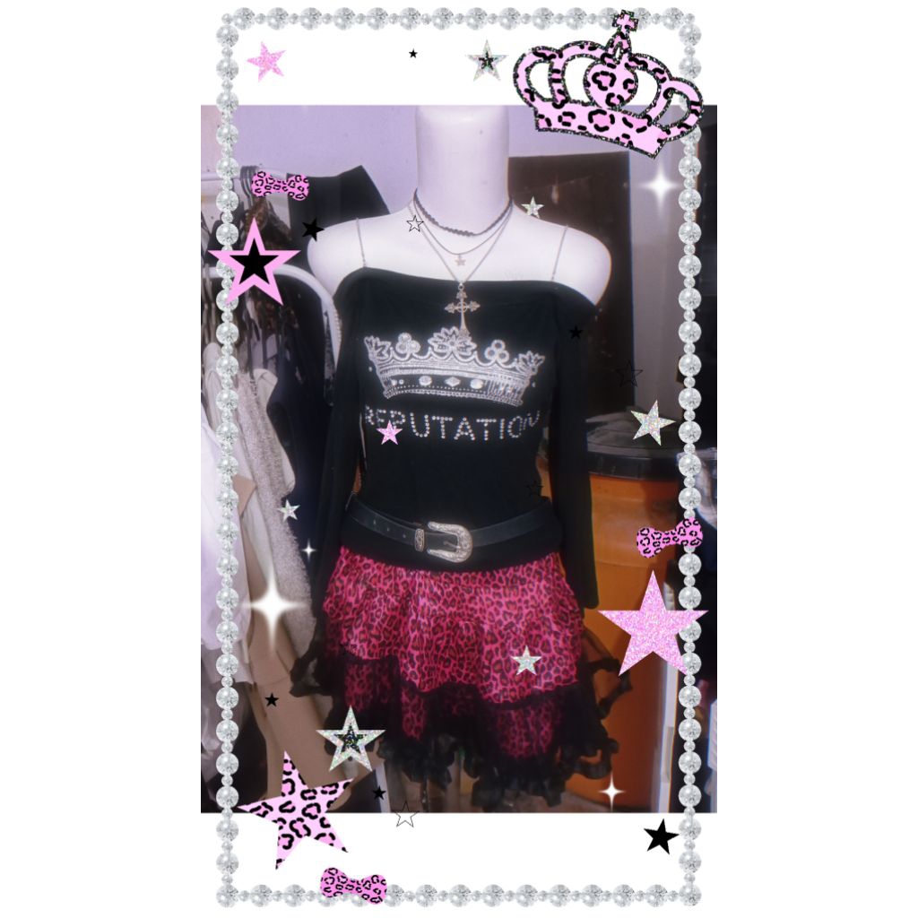 Off shoulder top/ gyaru top / y2k top / 2000s