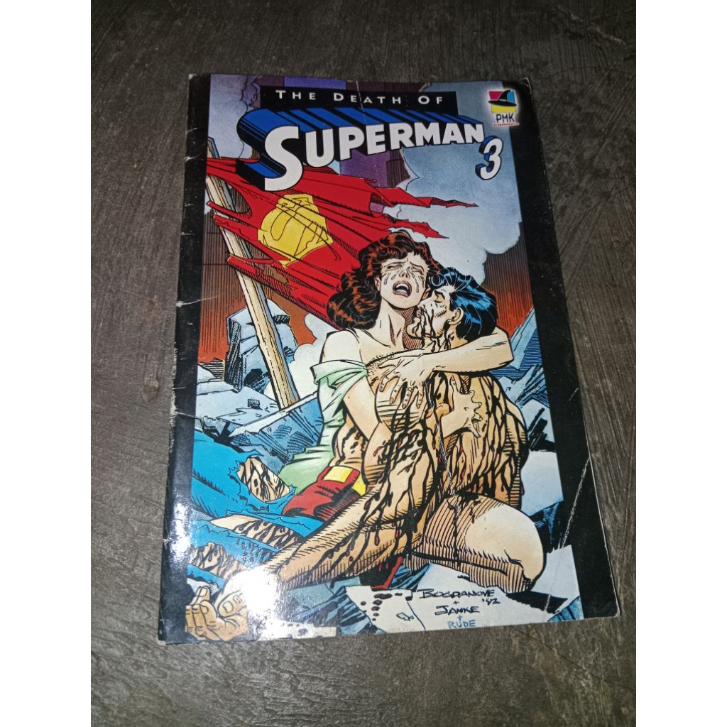 komik bekas superman